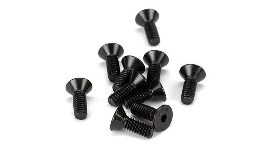 Losi LOSA6262 8-32×1/2” Flat Head Screws (10) 8ight E 4wd