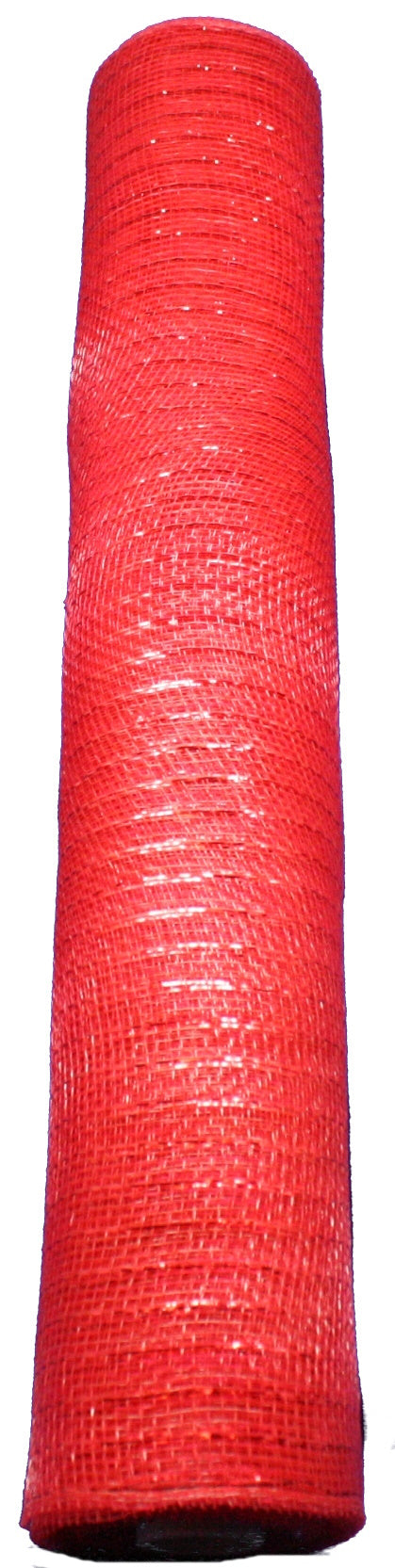 Metalic Red Mesh Decorating Scarf