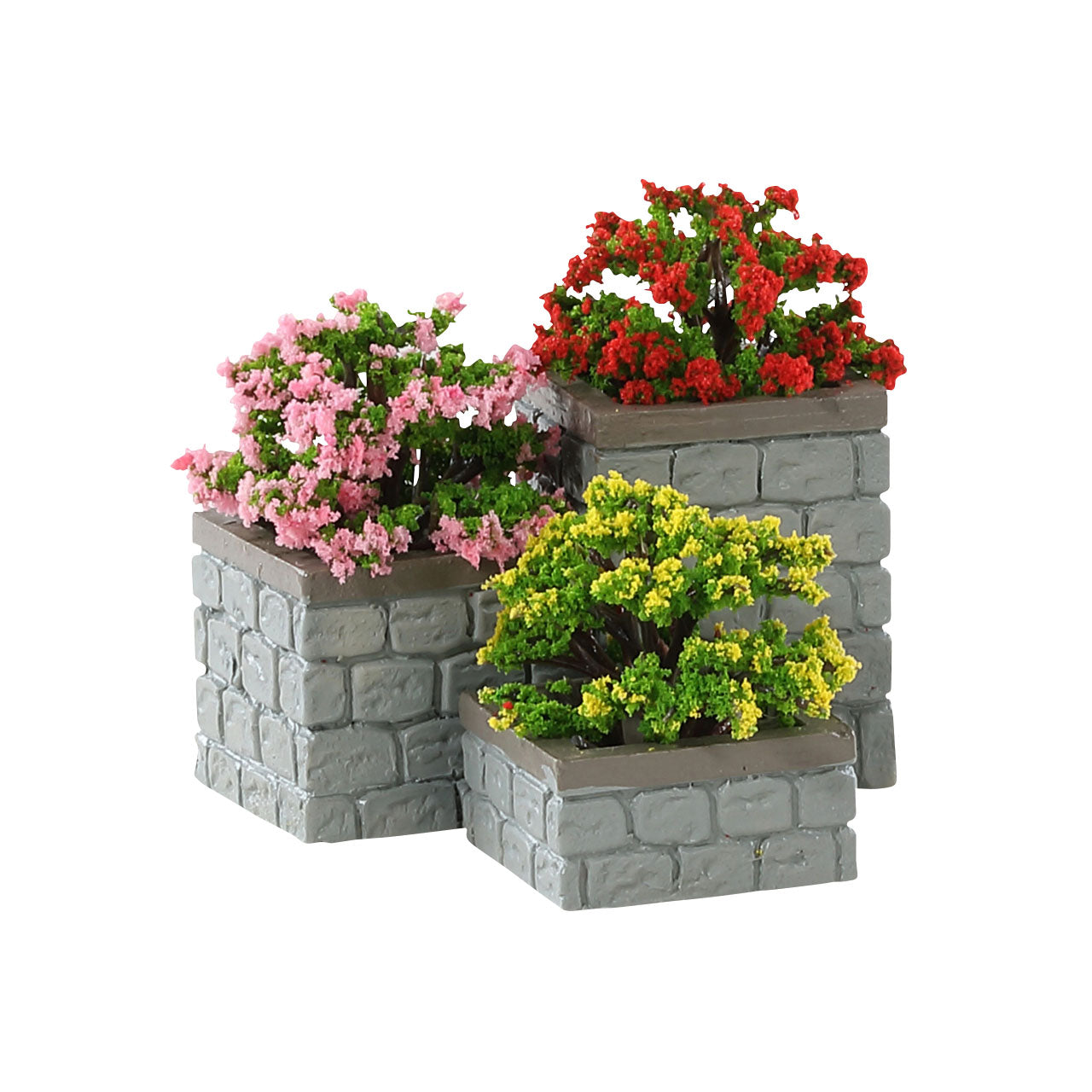 Flower Bed Boxes for Christmas Villag…