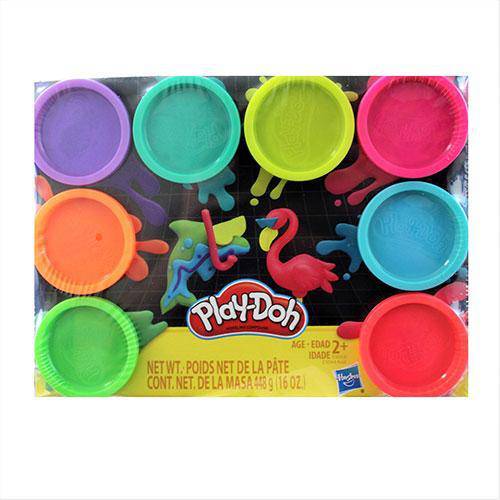 Play-Doh 8 Pack – Neon