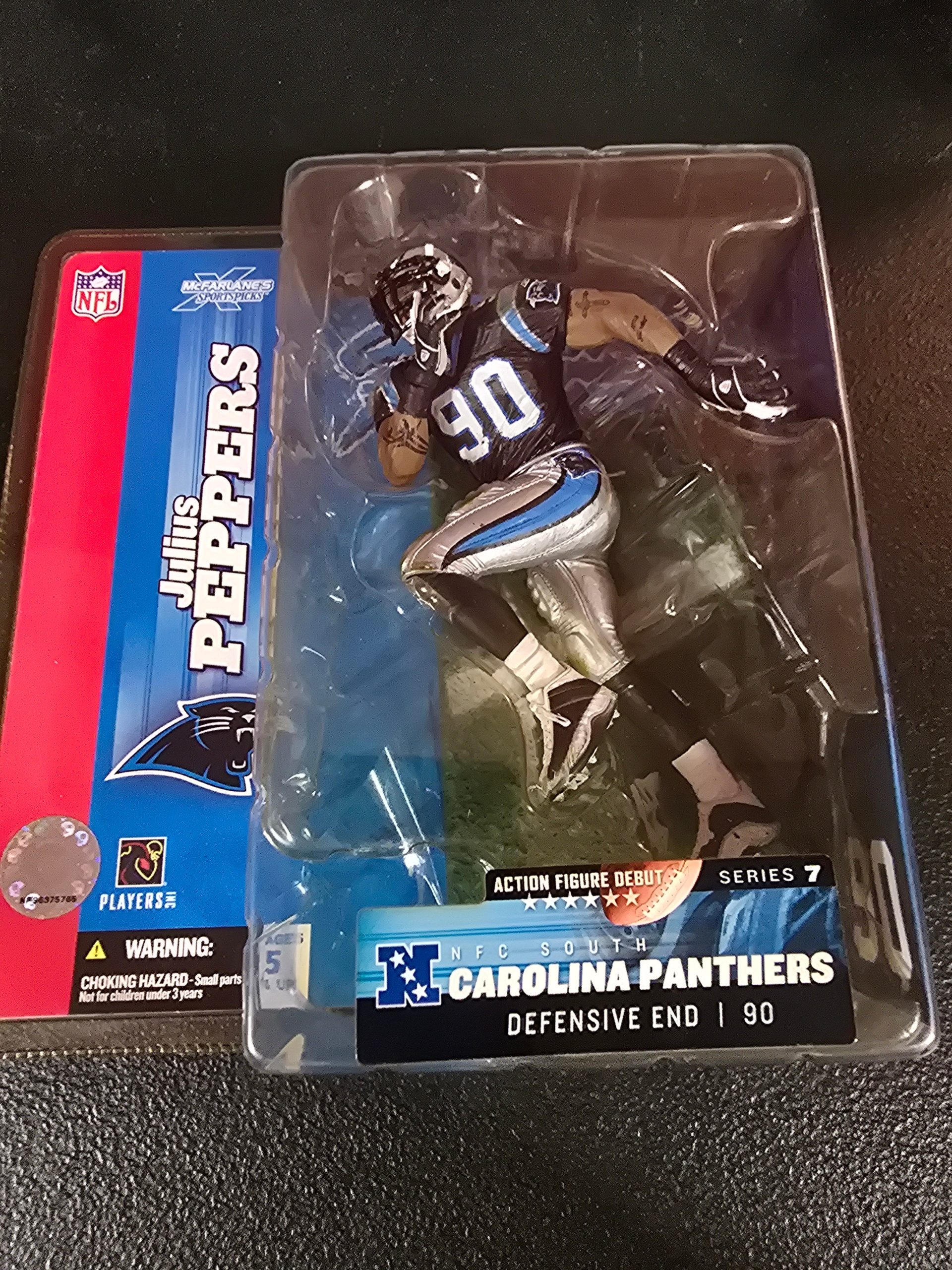 McFarlane Sportspicks NFL 7Julius Peppers Carolina Panthers figure