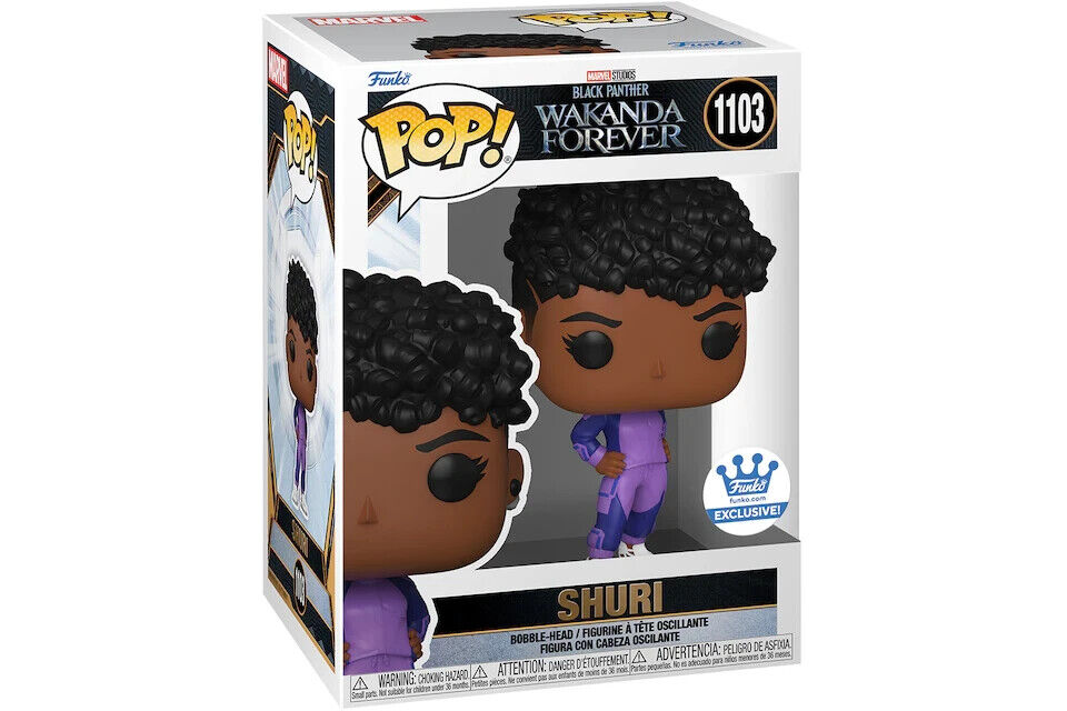 #1103 Shuri Marvel Wakanda Forever Funko POP Funko Shop Exclusive NEW!