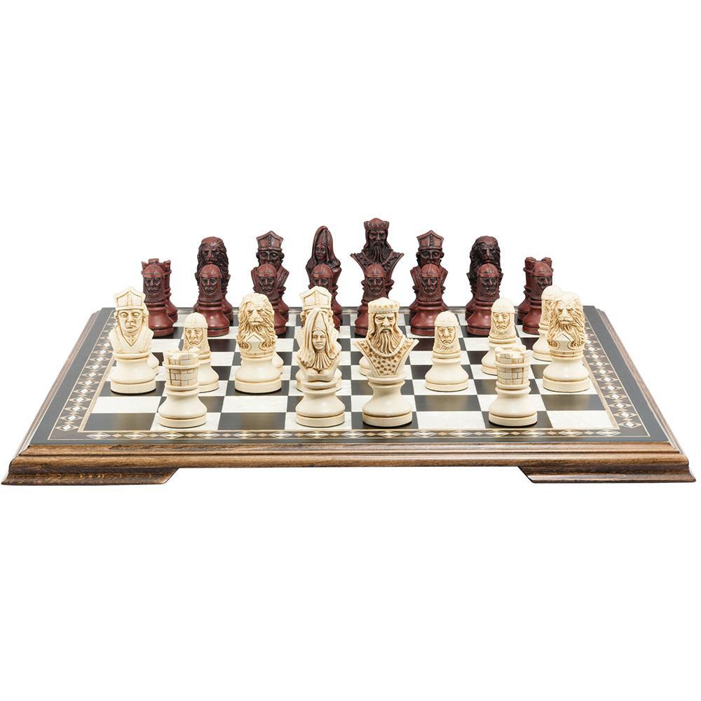 SINGLE REPLACEMENT PIECES: Richard the Lionheart Chess Pieces – SAC Antiqued