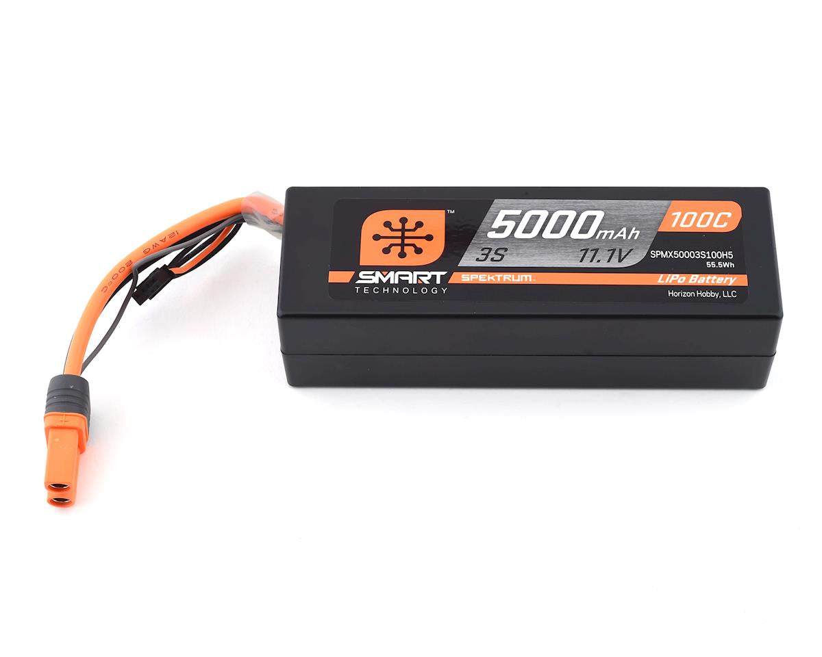 3S Smart LiPo Hard Case 100C Battery Pack w/IC5 Connector (11.1V/5000mAh)