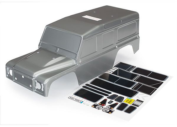 TRX-4 Land Rover Defender Body, Graphite Silver