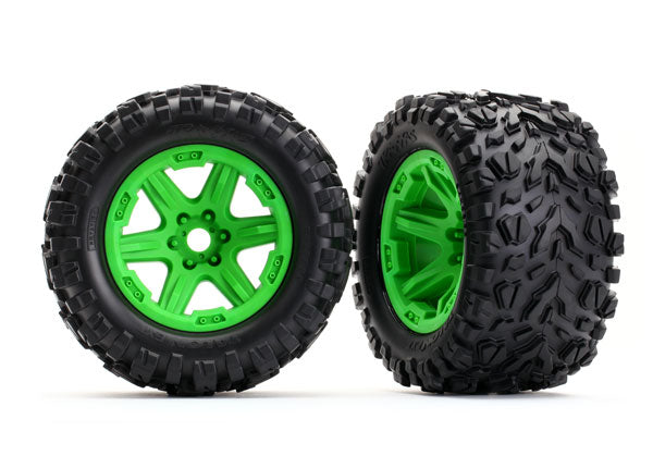 Talon EXT Tires & Wheels, 3.8″, Green