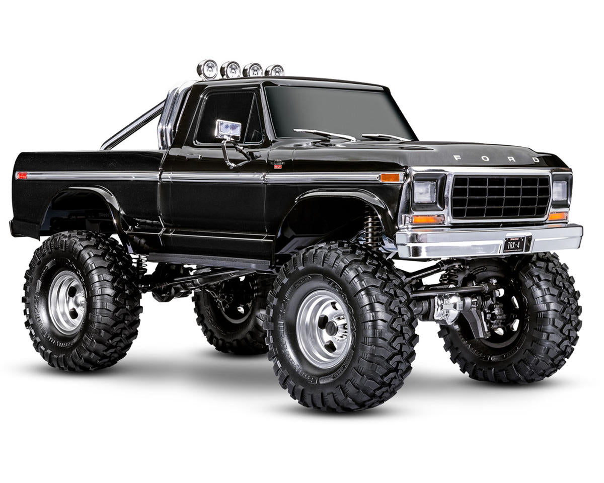 Traxxas TRX-4 1/10 High Trail Edition RC Crawler w/’79 Ford F-150 Ranger XLT Truck Body (Brown) w/TQi 2.4GHz Radio