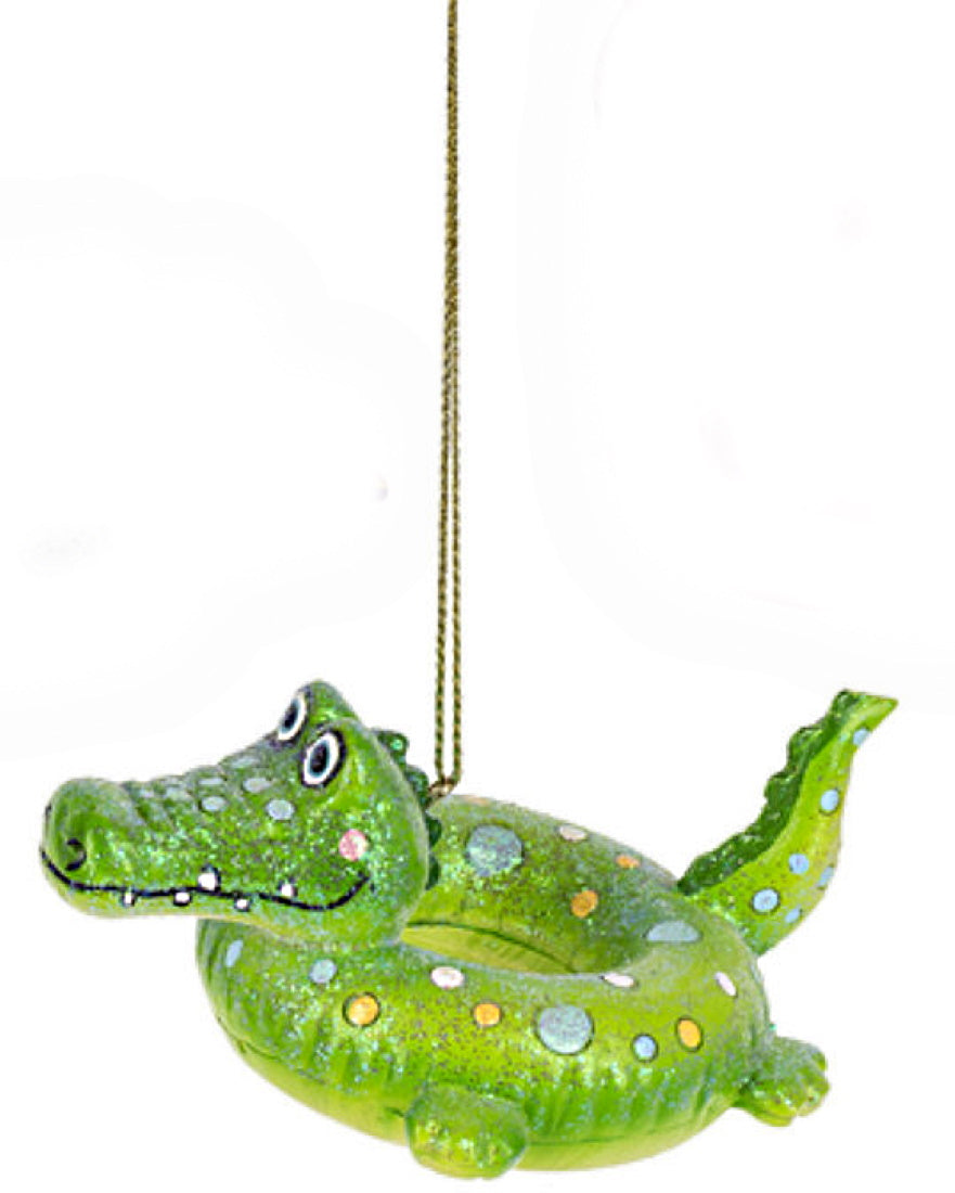 Animal ‘Floatie’ Ornament – Alligator