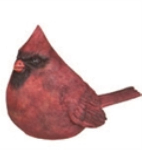 Medium Resin Cardinal Figurine – Style 4